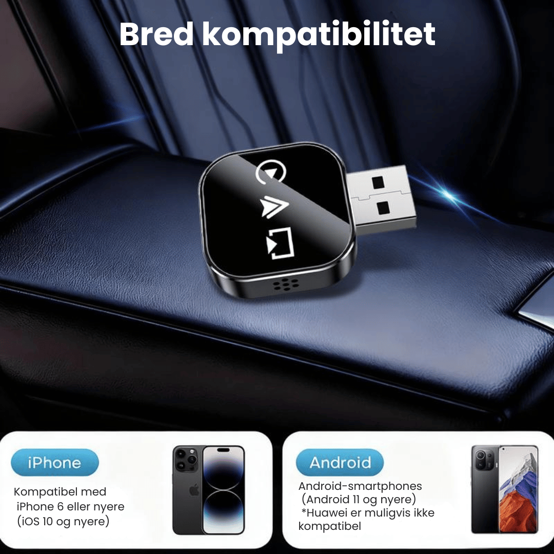 FunkDrive™ 3-i-1 trådløs adapter