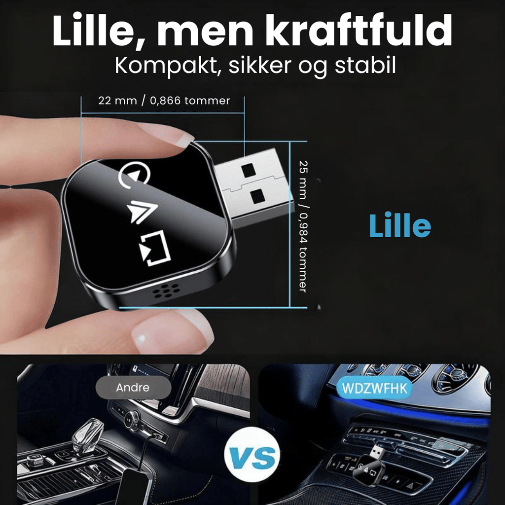 FunkDrive™ 3-i-1 trådløs adapter