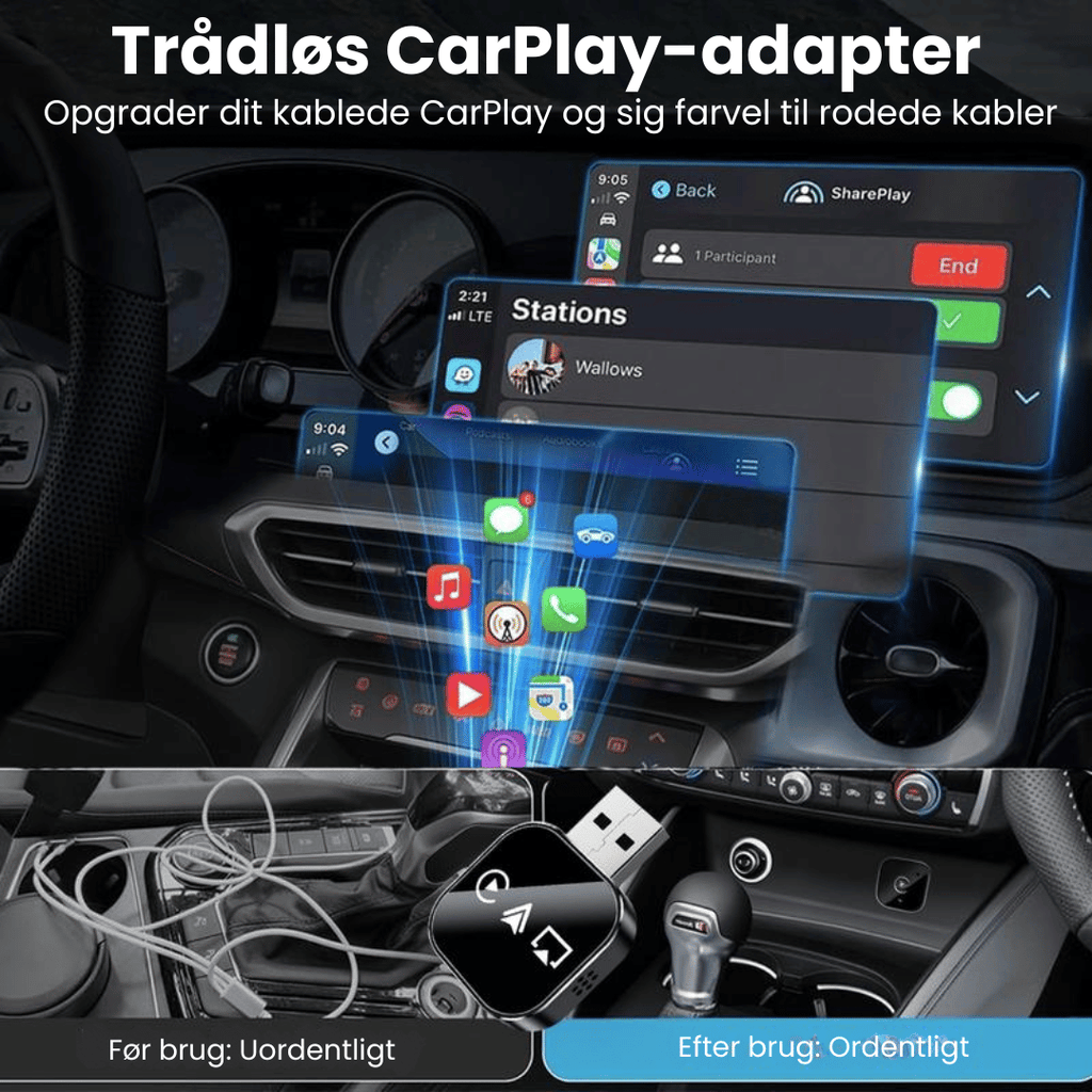 FunkDrive™ 3-i-1 trådløs adapter