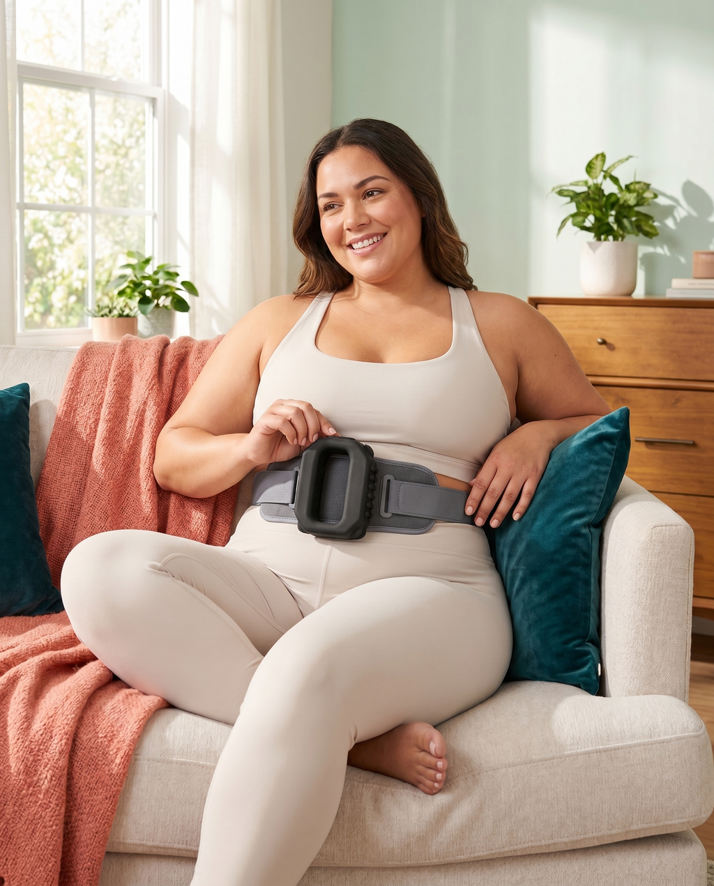 Movara CorePulse Ring adjustable strap on a larger body